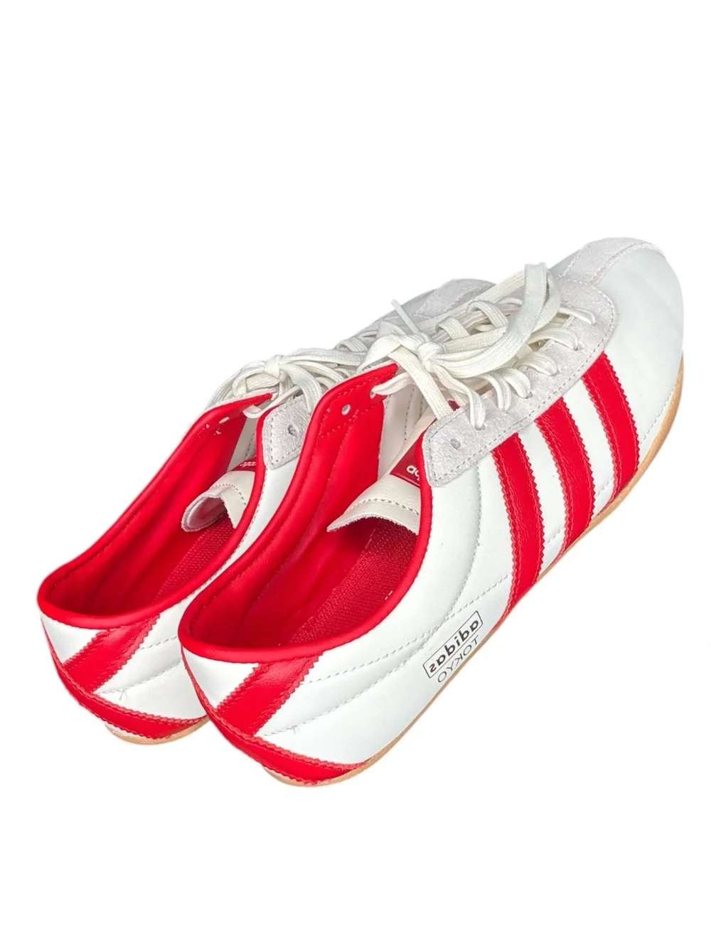adidas White and Red Women's Tokyo Shoes